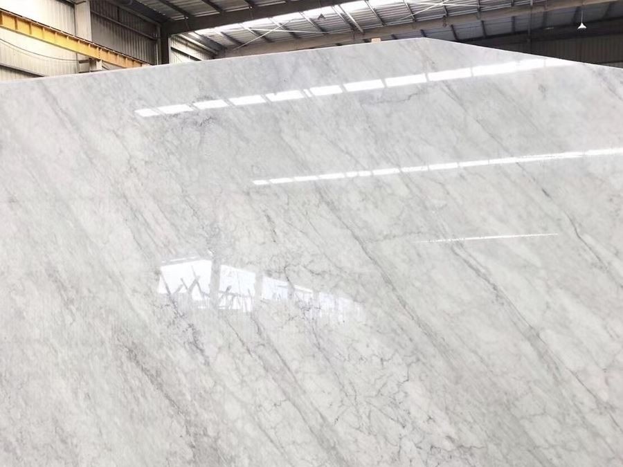 Italian Carrara White Marble Slab