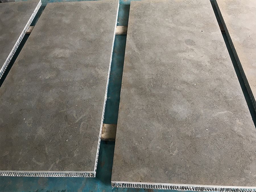 San Vicente Limestone Laminated Aluminum Honeycomb Panel