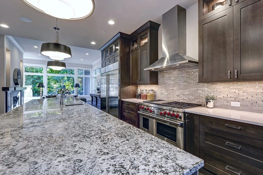 Azul Platino Granite Cabinets Azul Platino Granite Cabinets