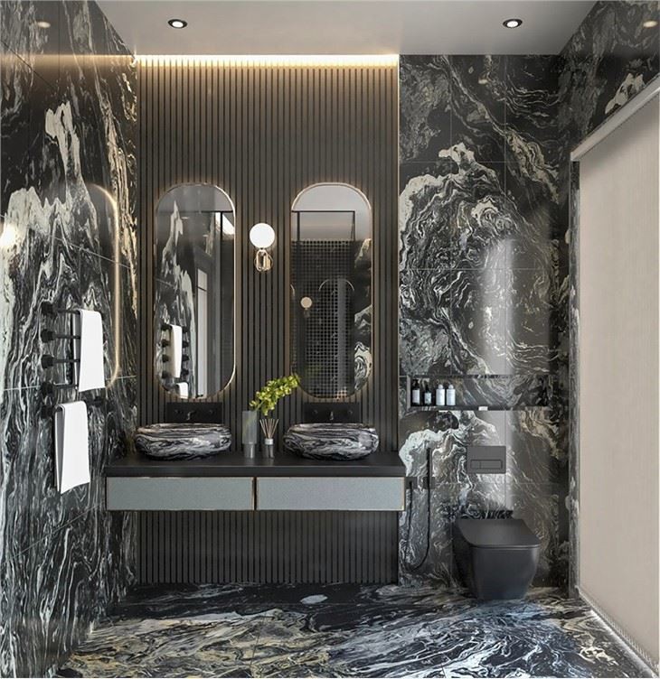 Picasso Marble Bathroom1